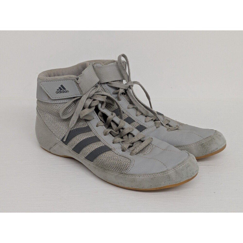 Wrestling Shoes ADIDAS HVC Light Onyx Gum Outsole Mens Size 7